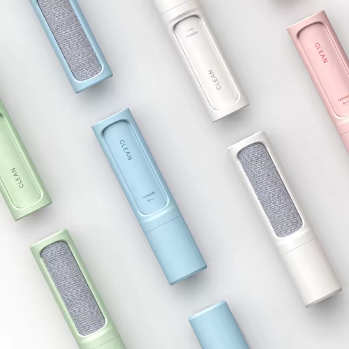 Magic Pet Hair Roller - multi-color flat lay
